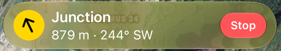 Navigation banner
