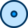 blue dot