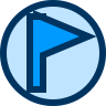 blue pennant