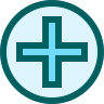 cyan cross