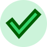 green check