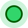 green circle