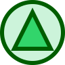 green triangle