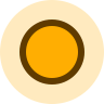 orange circle
