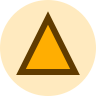 orange triangle