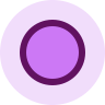 purple circle