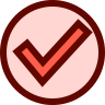 red check