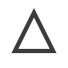 white triangle