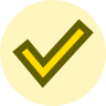 yellow check