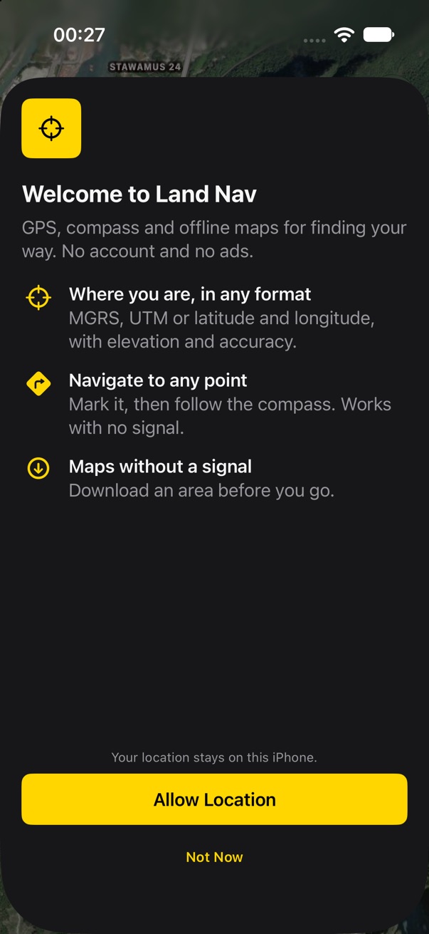 New to Land Nav